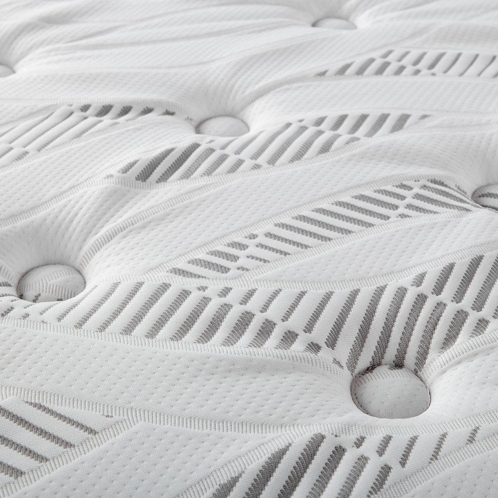 Nitya Hayes 11-Inch Full Pillow Top Memory Foam Hybrid Mattress – Medium Firm USA Crafted