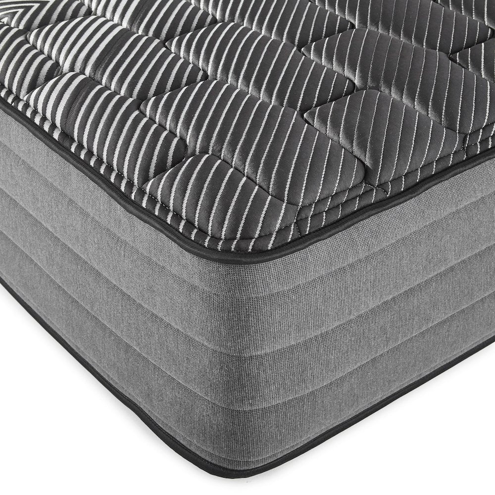 Shivalaye Montlake 14" Eastern King Cool Firm Hybrid Mattress – Pressure-Relieving Foam Support