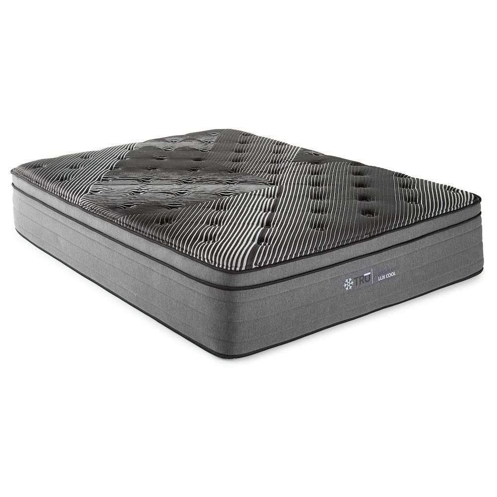 Monu Montlake 15" Full Cool Euro Top Hybrid Mattress – Pressure-Relieving Foam Comfort