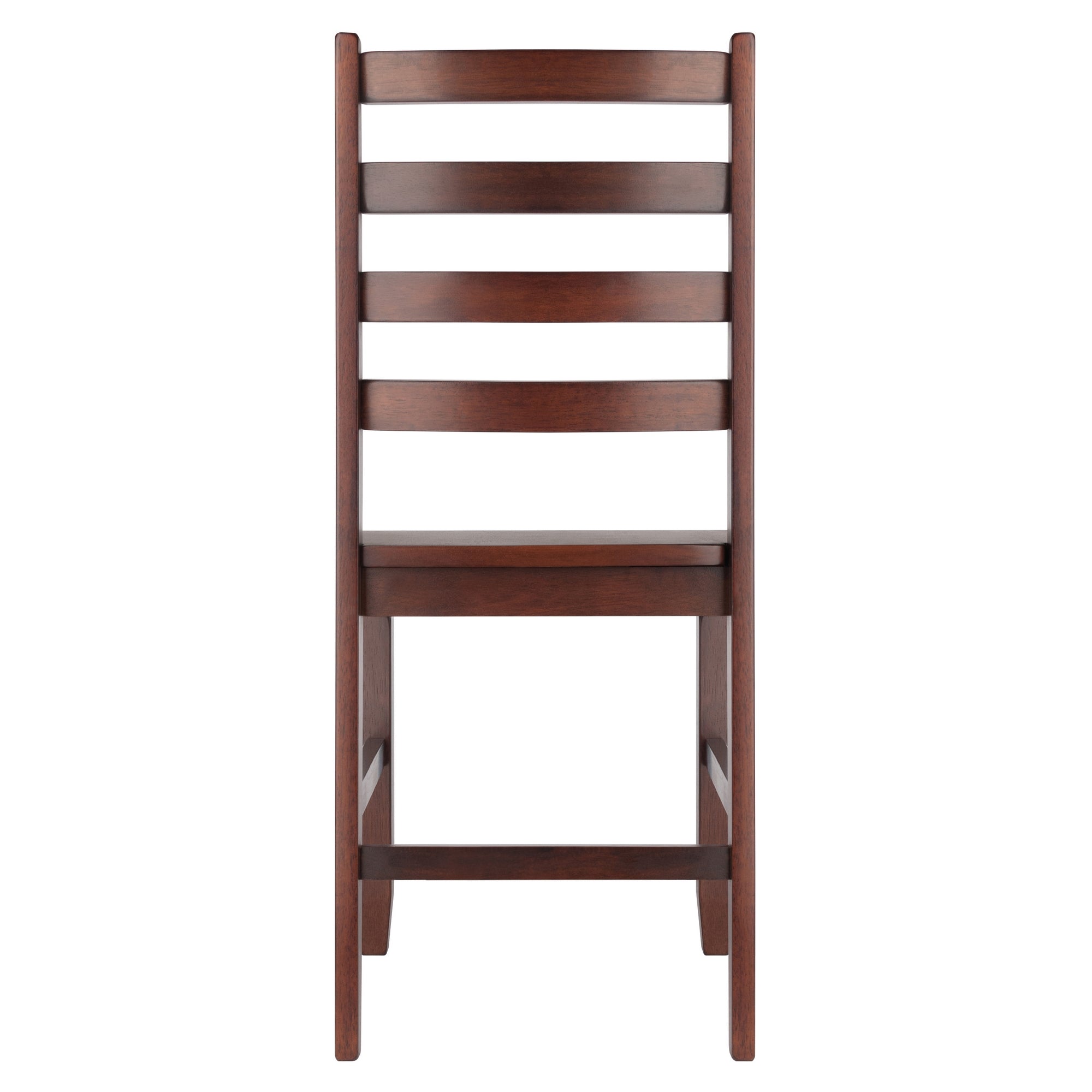 Hamilton 2-Pc Ladder-back Chair Set, Walnut