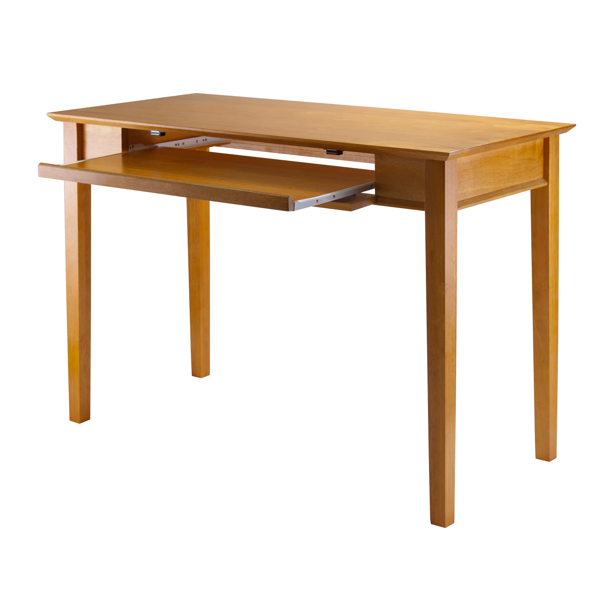 Studio Home Office Computer Desk, Honey