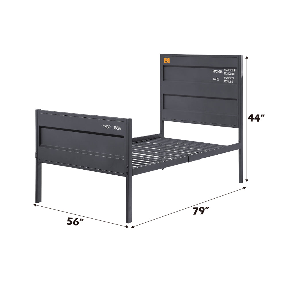 Ranbir Cargo Teenager Full Platform Bed Frame Durable Wood Construction with Contemporary Styling
