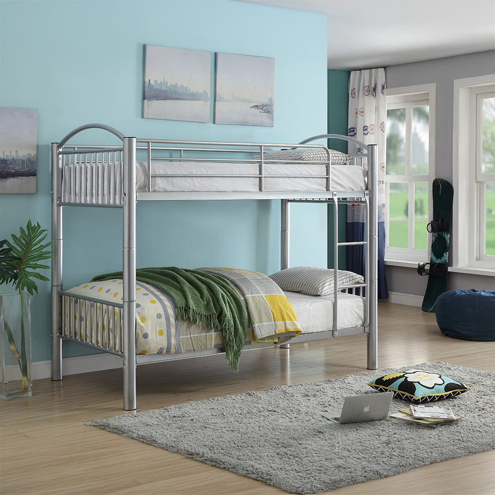 Cayelynn Bunk Bed (T/T), Silver