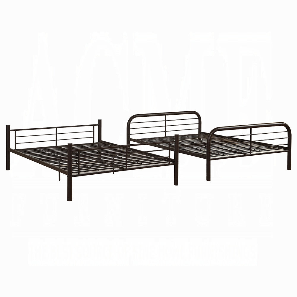 Mornay Bristol Collection Full Size Metal Bunk Bed – Space-Saving Design for Teens