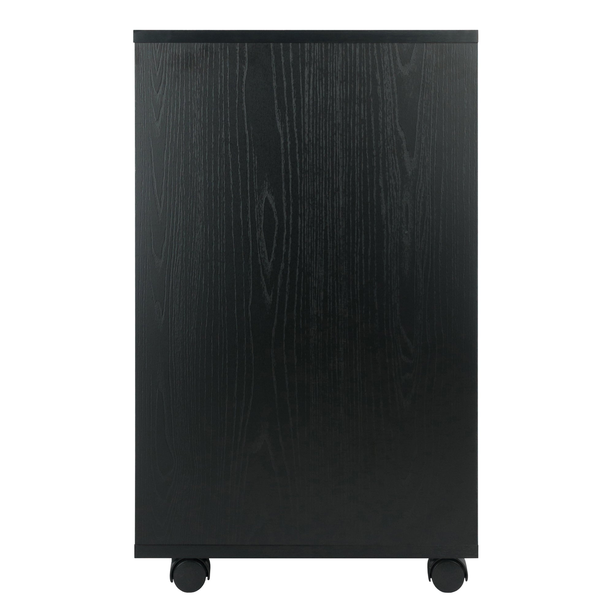 Halifax 5-Drawer Mobile Cabinet, Black