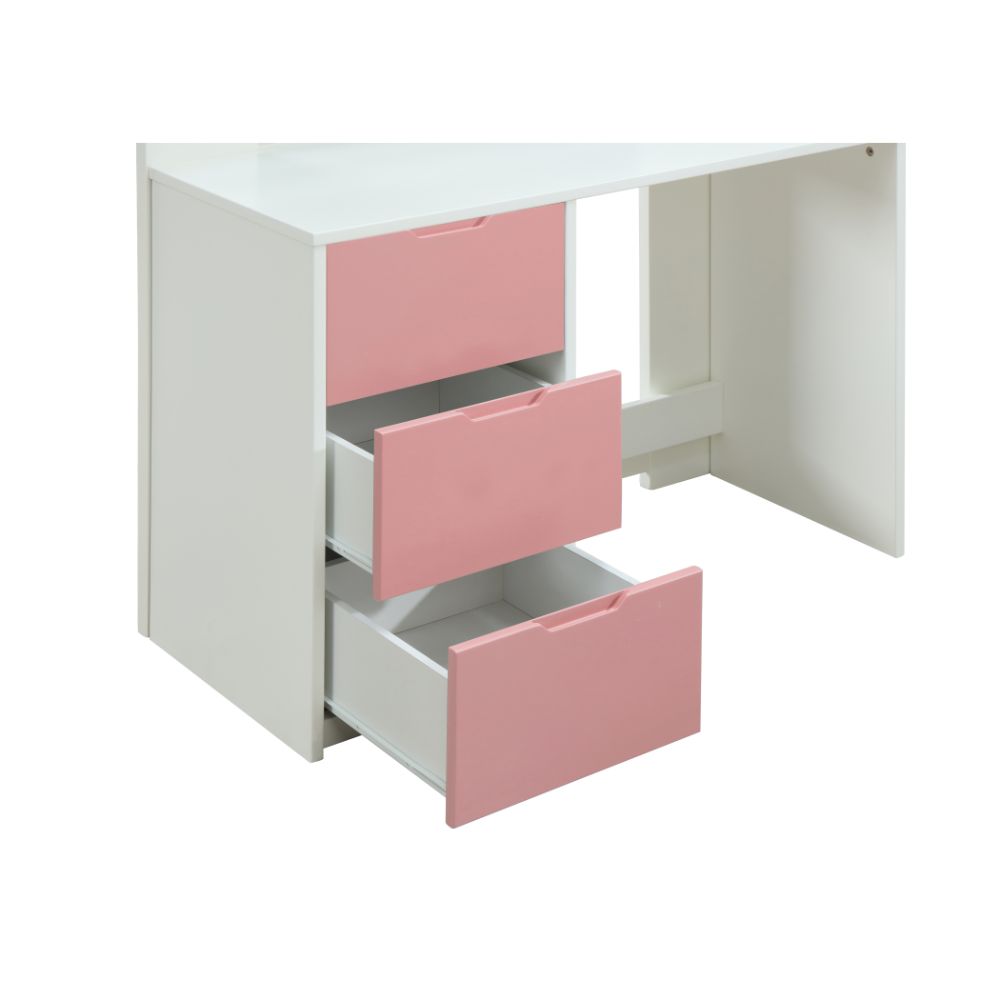 Scoop Nerice Collection Twin Loft Bed – Desk & Wardrobe Storage Unit
