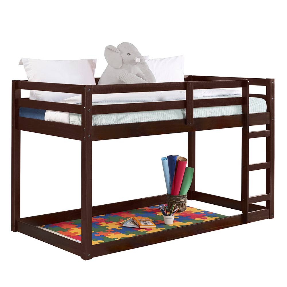 Gaston Twin Loft Bed, Espresso