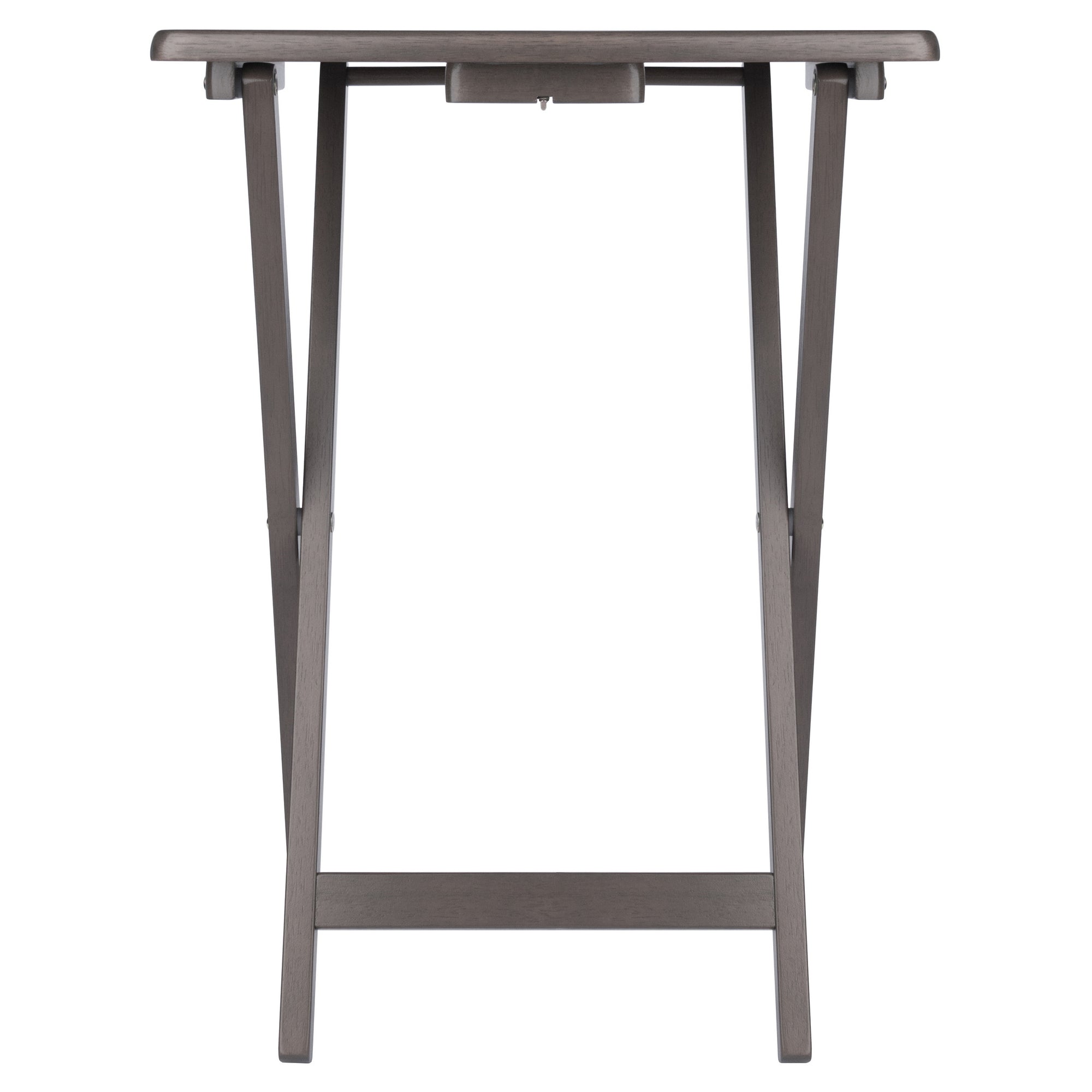 Alex 2-Pc Snack Tables, Oyster Gray