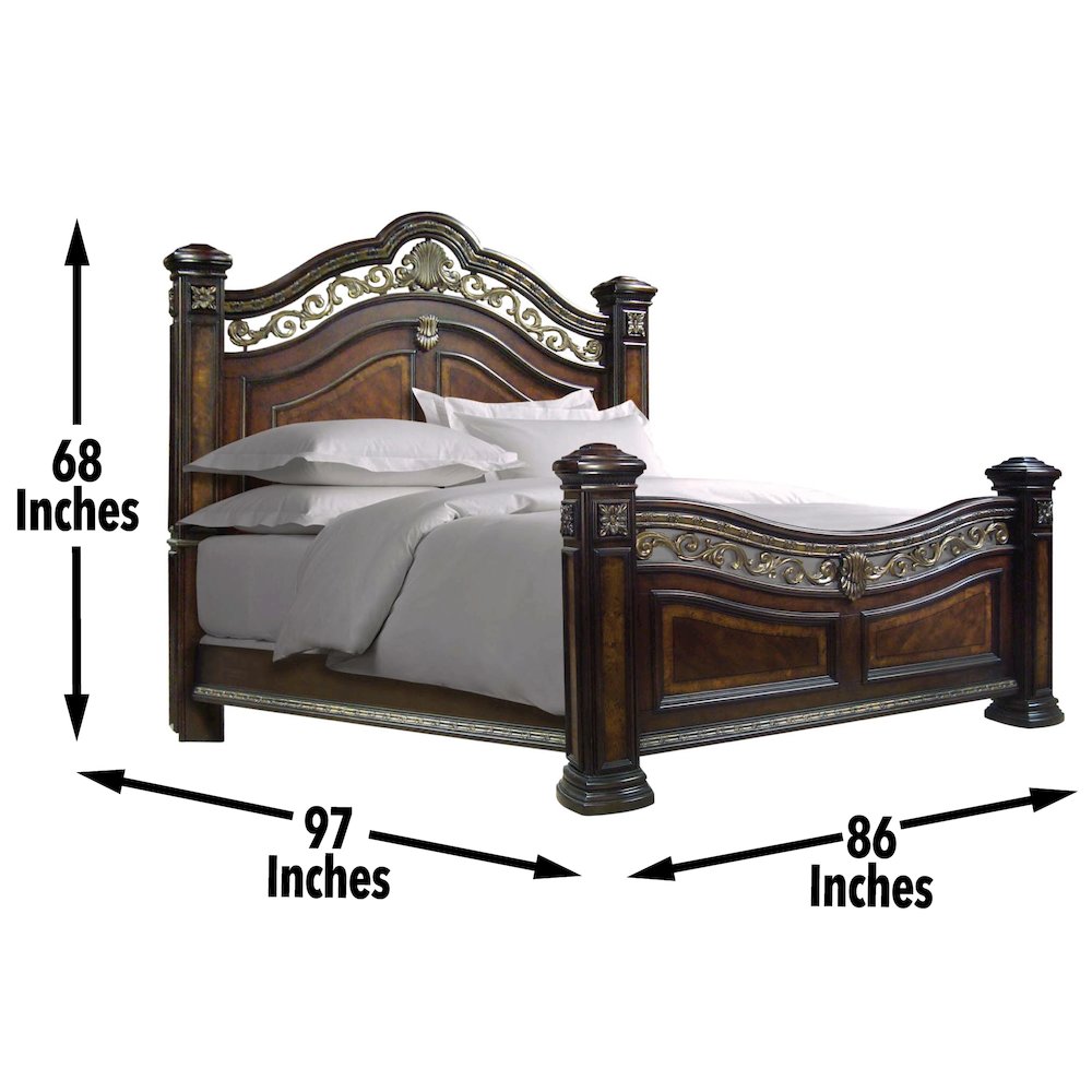 Leyna Monte Carlo Queen Upholstered Bed – Sleek Contemporary Style with Tufted Headboard