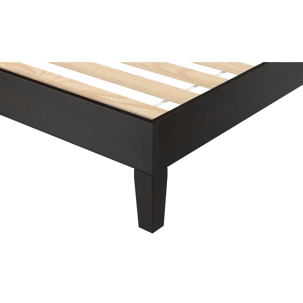 Nix King Platform Bed Black