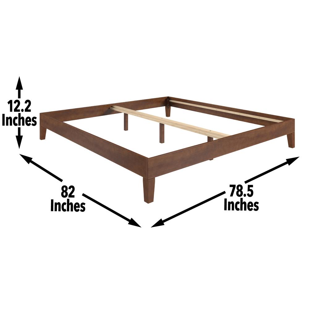 Nix King Platform Bed Natural