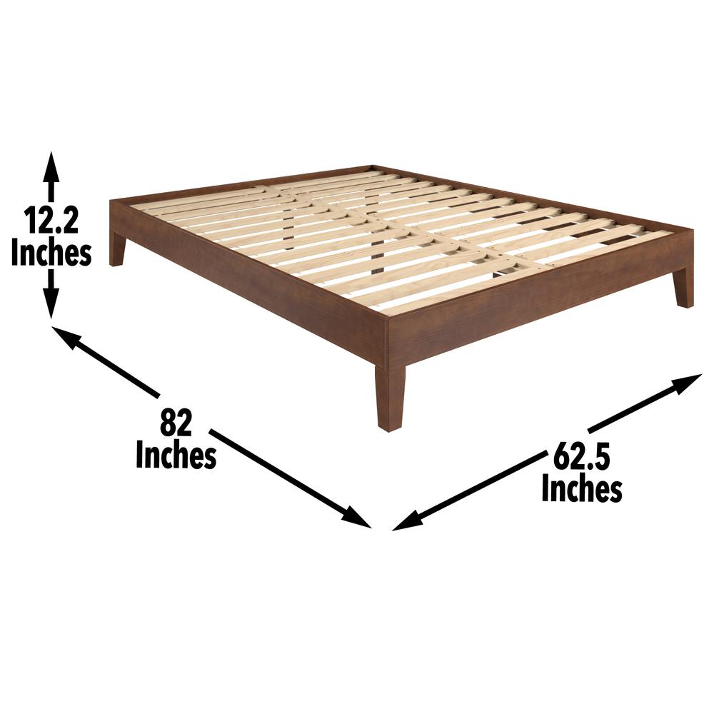 Nix Queen Platform Bed Natural