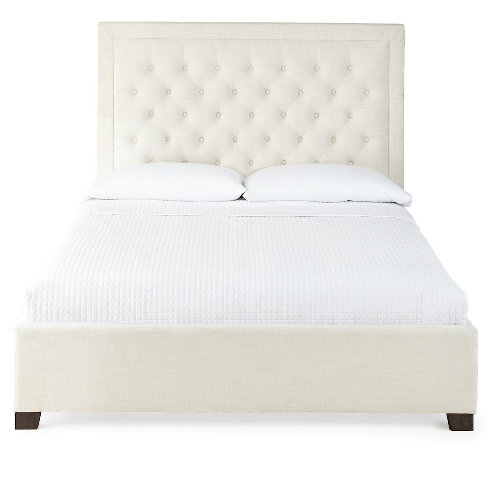 Isadora Queen Bed White