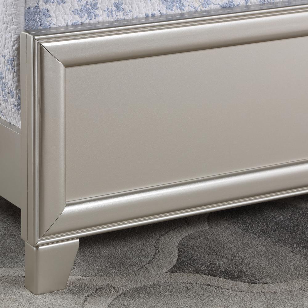 Westham Omni Queen Walnut Wood Platform Bed – Mid-Century Modern Style with Slatted Base