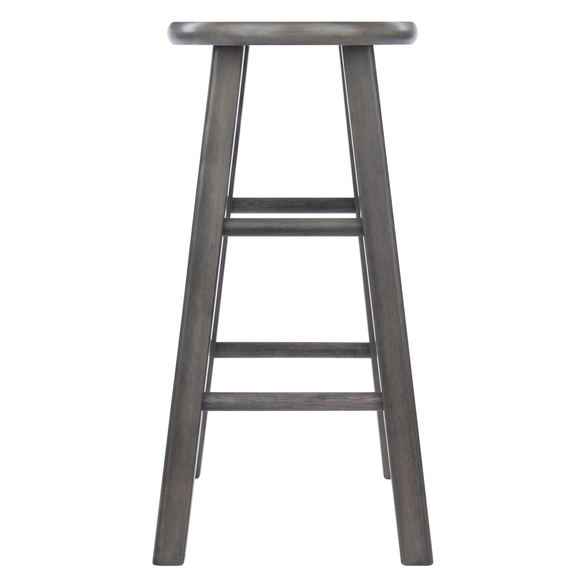 Ivy Square Leg Counter Stool, Rustic Gray