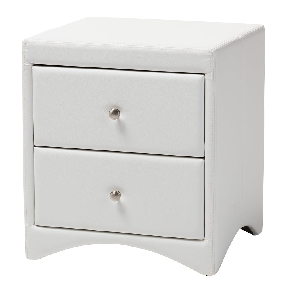 Musa King Upholstered Bed Set – Contemporary Glam with Tufted Headboard