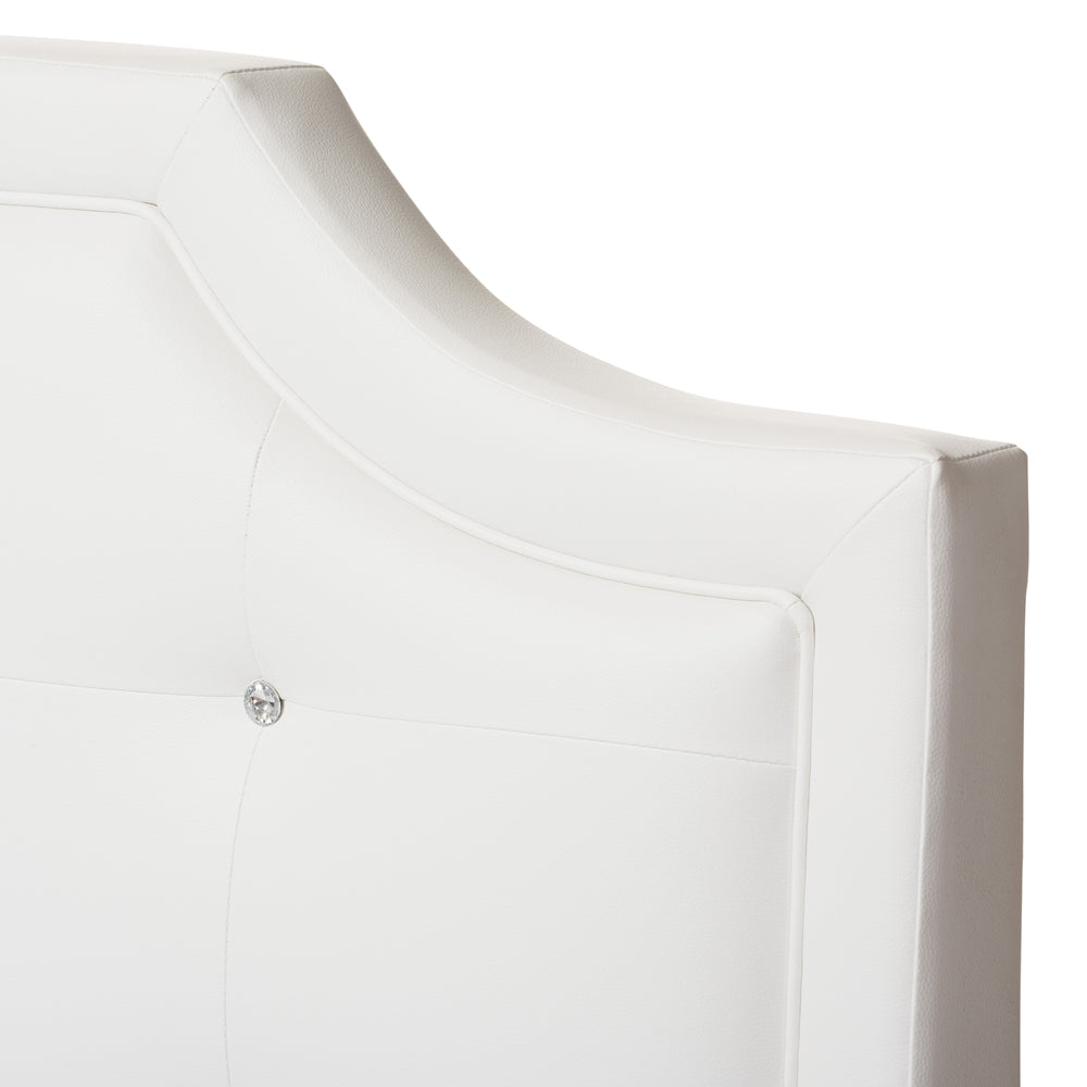 Musa King Upholstered Bed Set – Contemporary Glam with Tufted Headboard