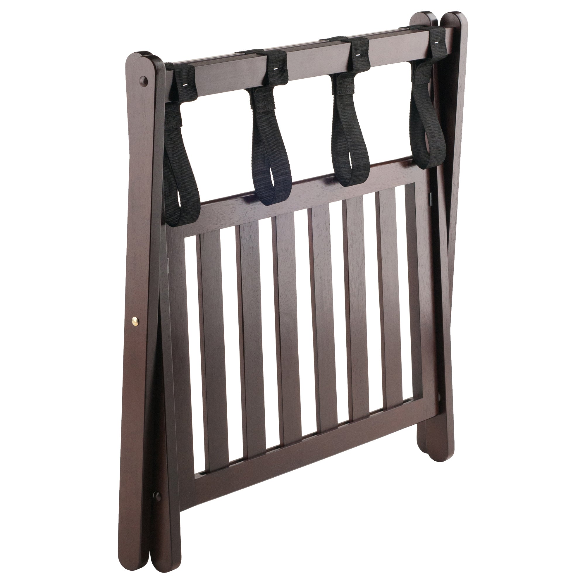 Reese Luggage Rack, Shelf, Cappuccino
