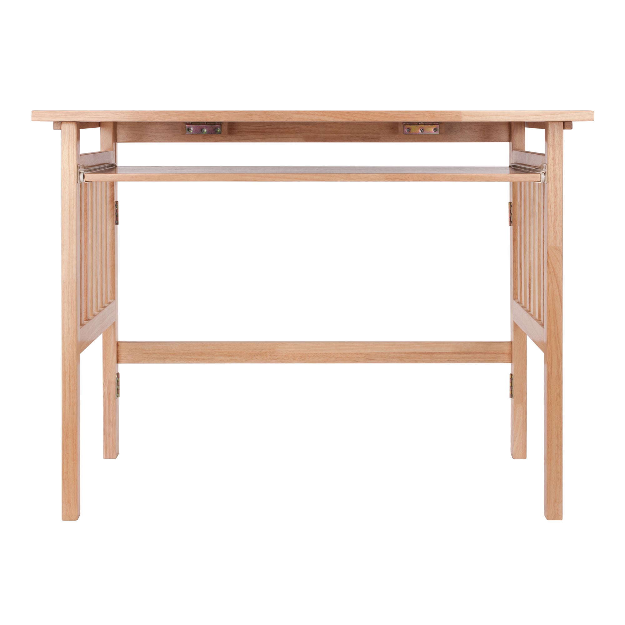 Mission Foldable Computer Desk, Natural