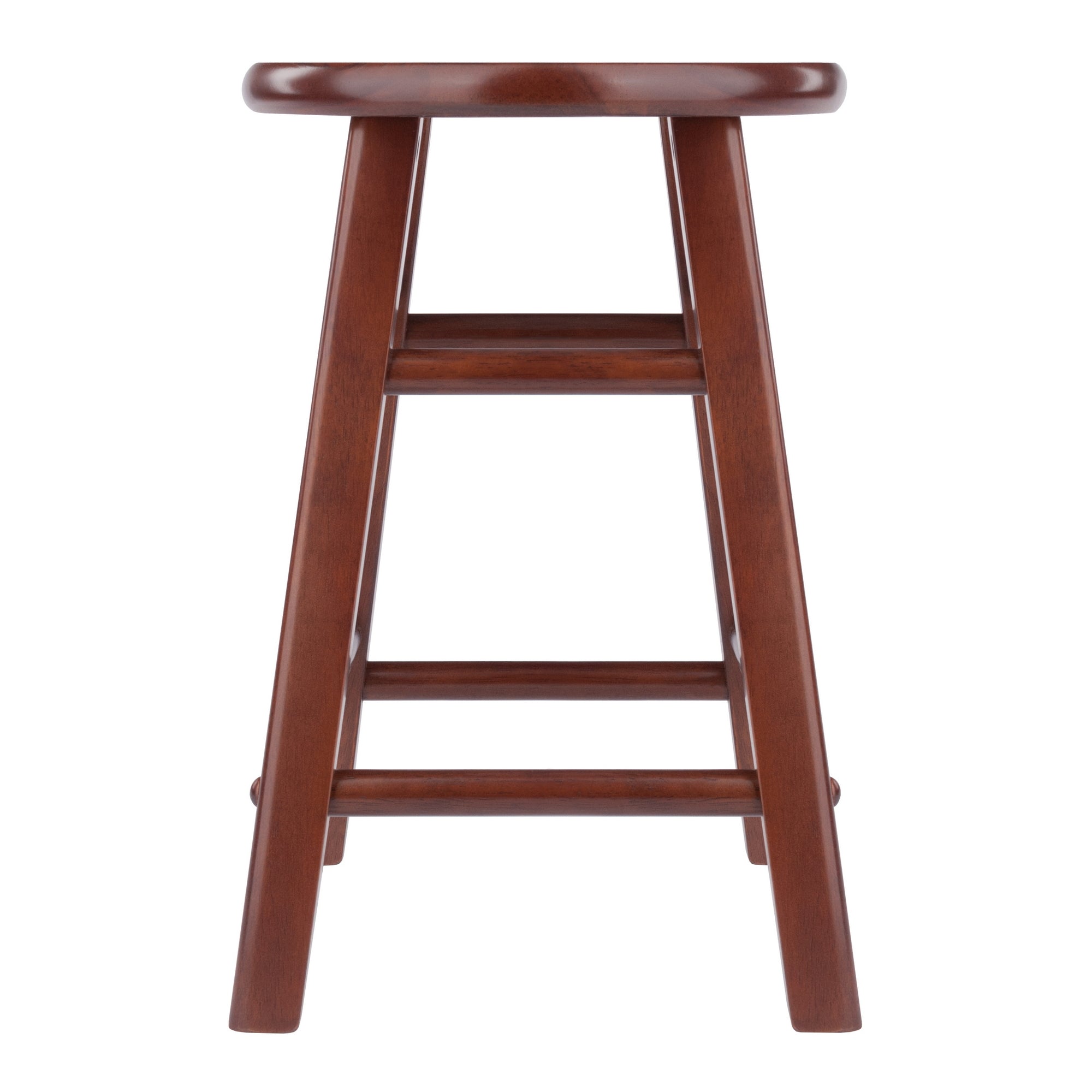 Element 2-Pc Dining Stool Set, Walnut
