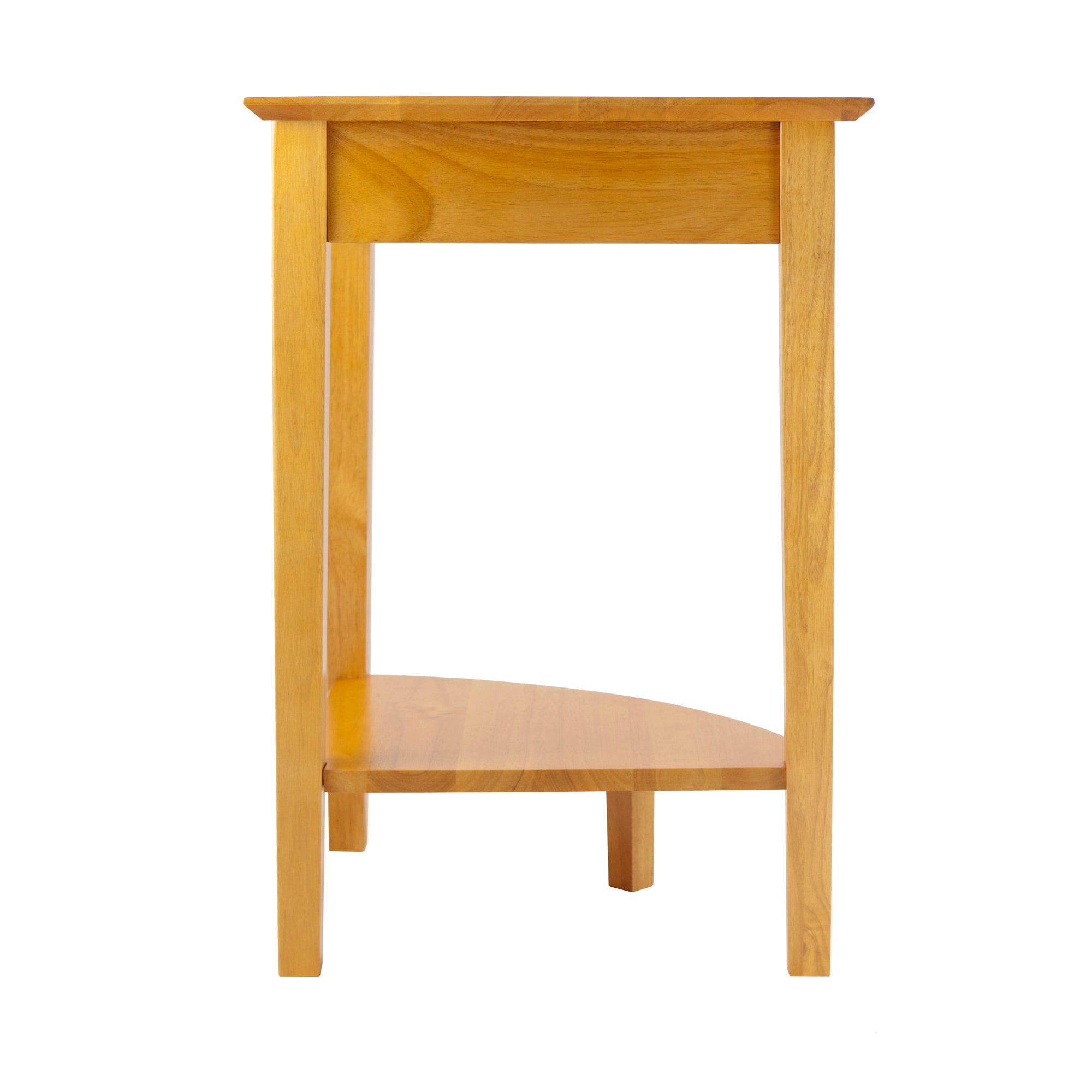 Studio Home Office Corner Table, Honey