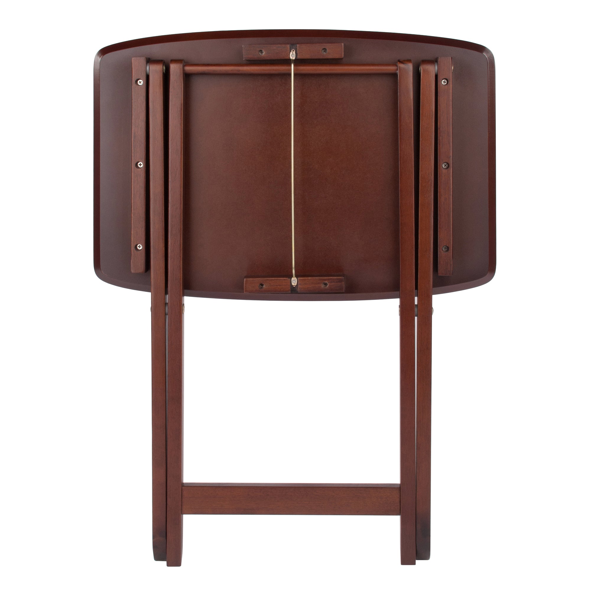 Darlene 2-Pc Snack Tables, Walnut
