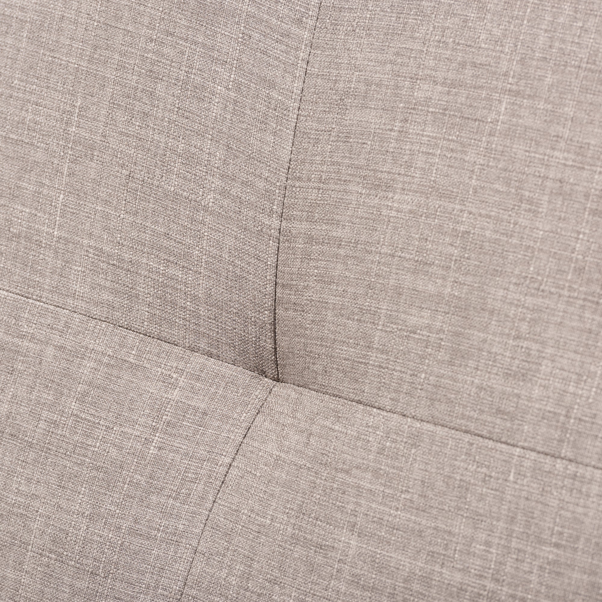 Bianca Mid-Century Modern Walnut Wood Light Grey Fabric Tufted Lounge Chair And Ottoman Set