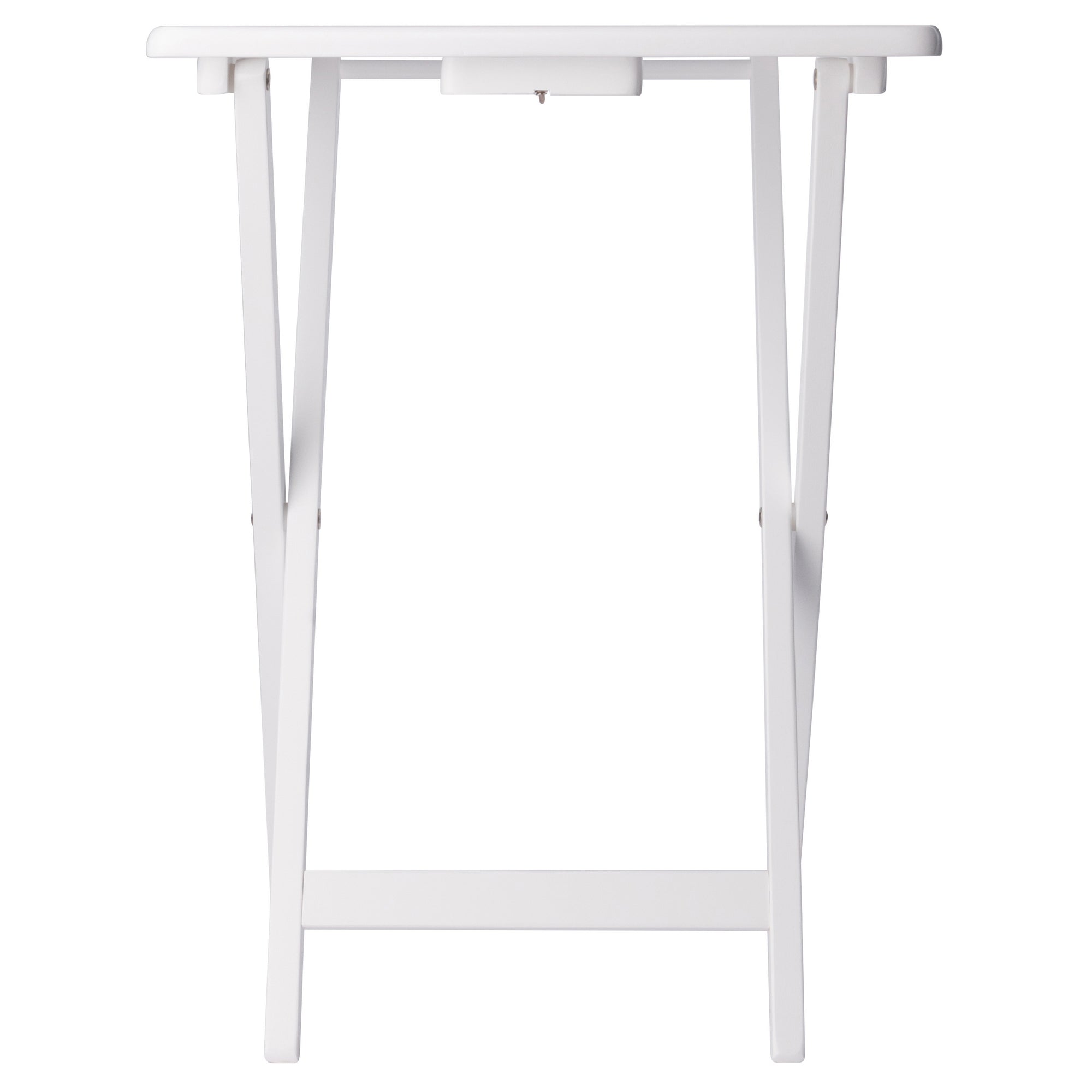 Alex 2-Pc Snack Tables, White