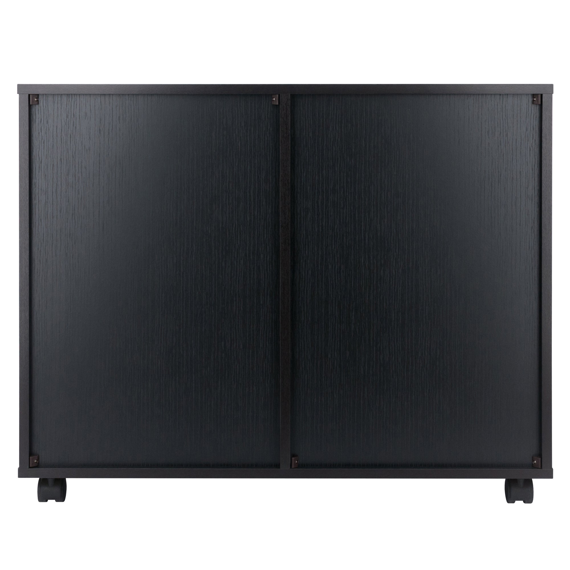 Halifax 6-Drawer Multi-Storage Mobile Cabinet, Black