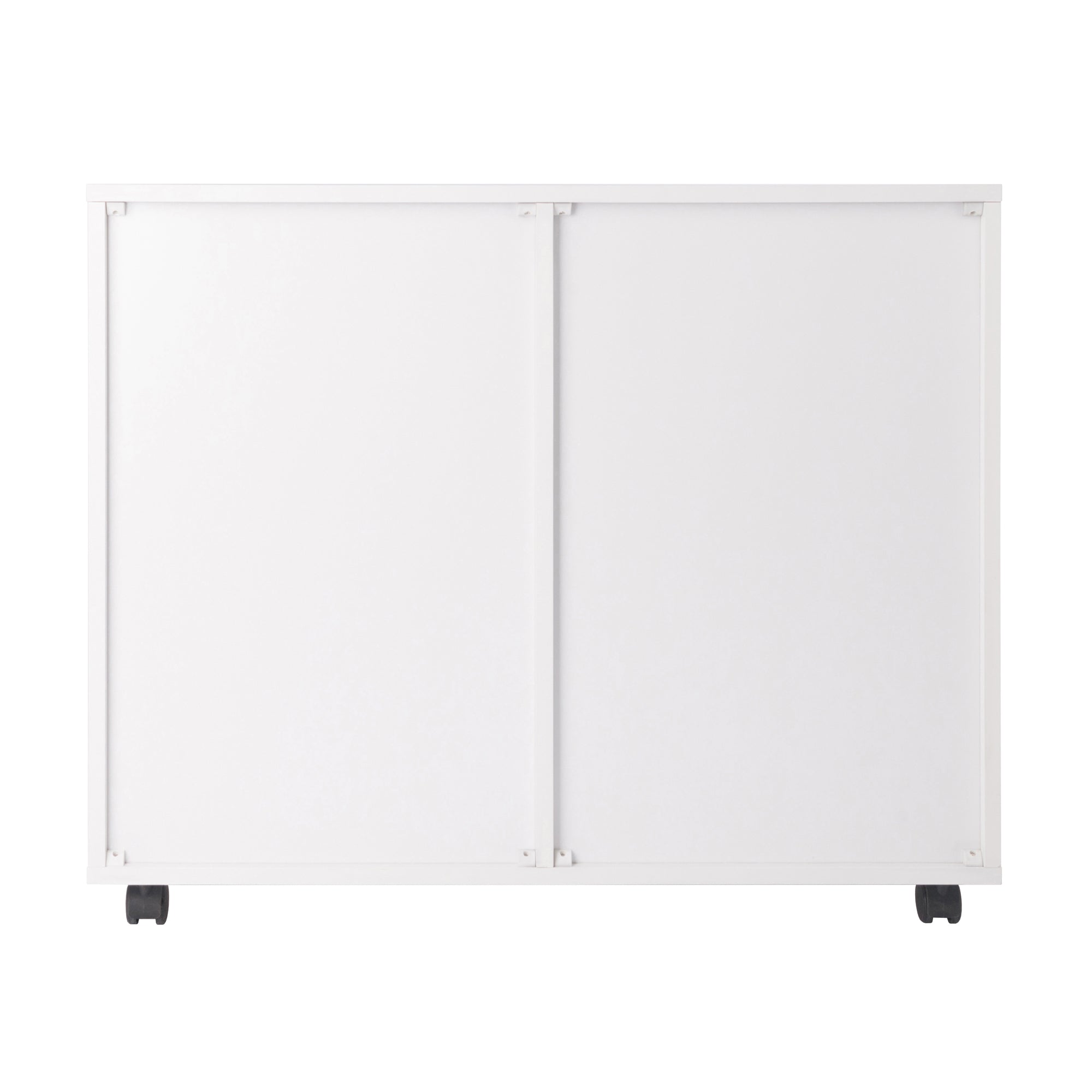 Halifax 2-Door, 4-Drawer Mobile Cabinet, White