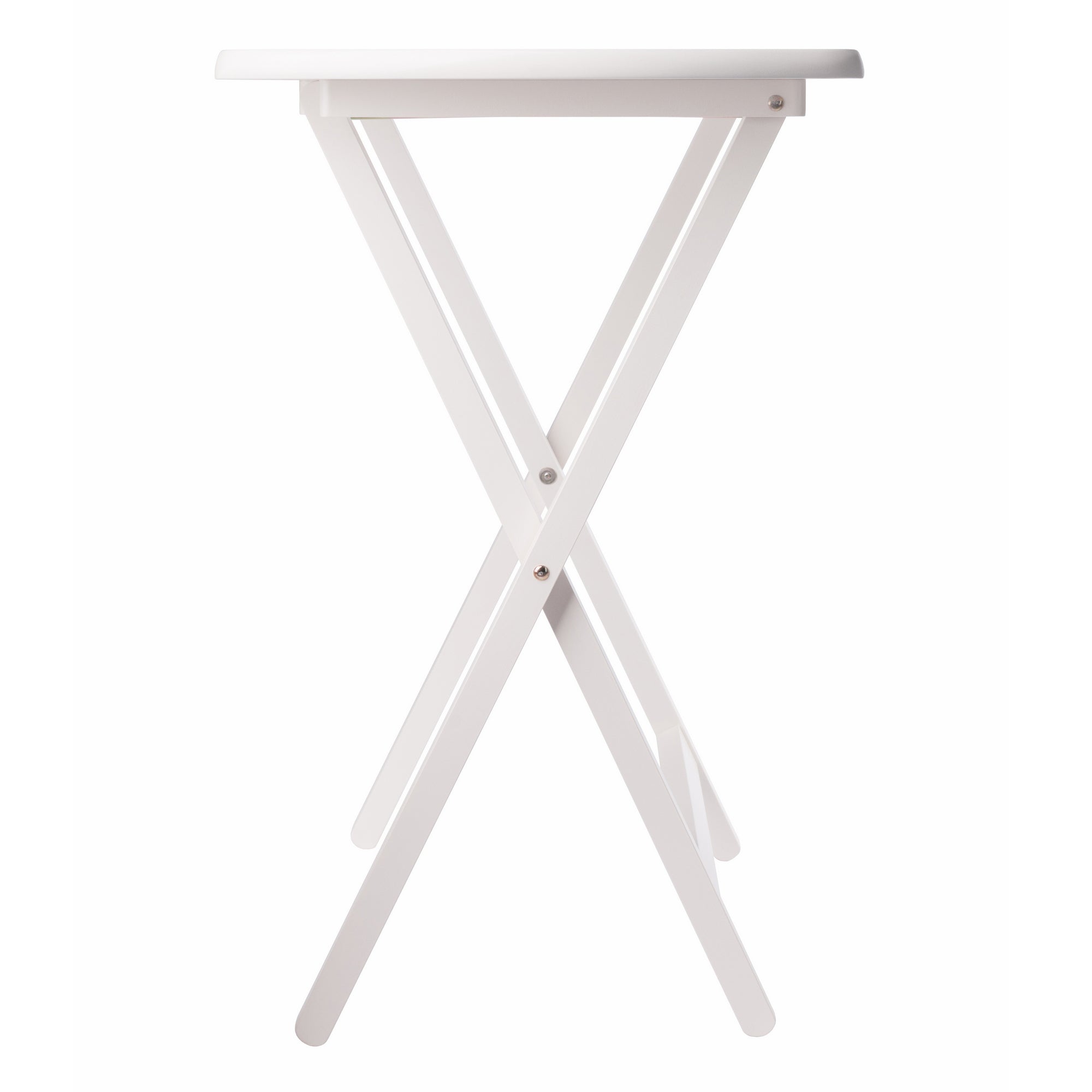 Corbett 2-Pc Oversized Snack Tables, White
