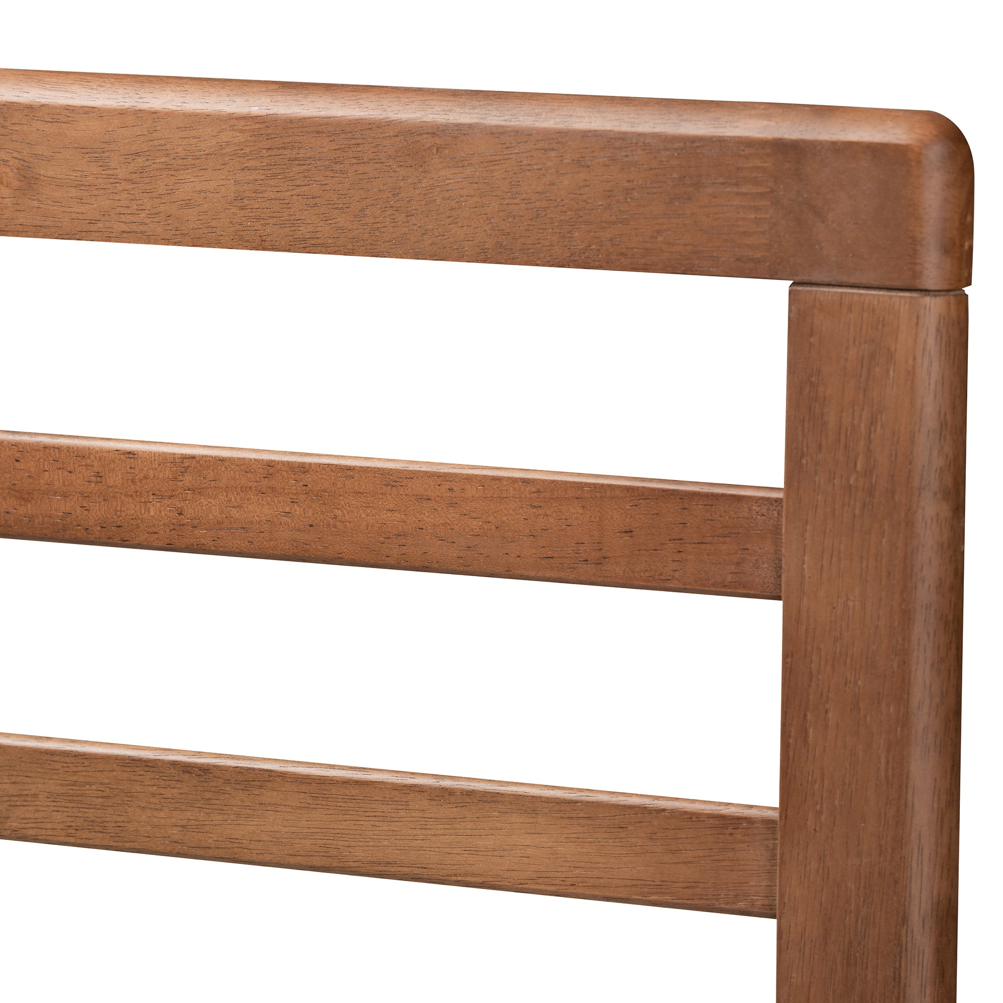 Milana Modern Ash Walnut 4-Drawer King Size Storage Platform Bed