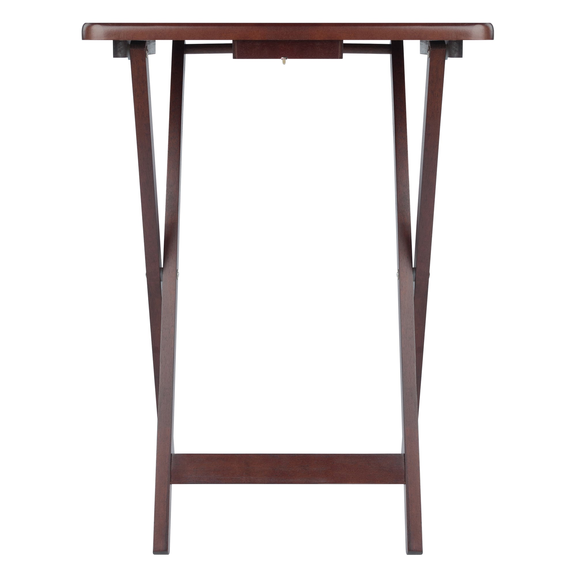 Alex 4-Pc Snack Tables, Walnut