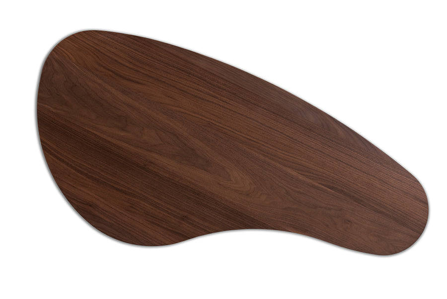 Scarlette Mid-Century Modern Walnut Finished Coffee Table