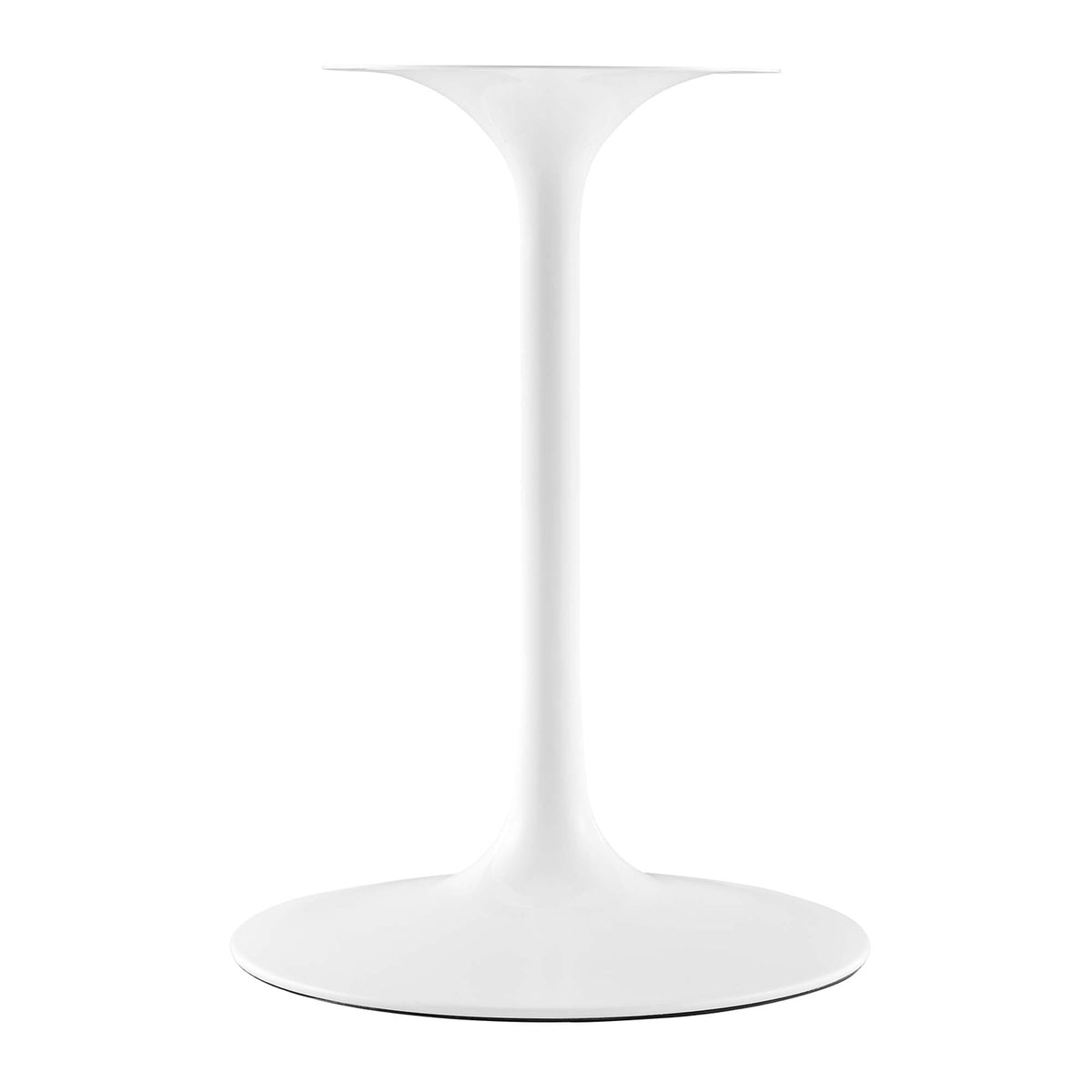 Lippa 28" Round Faux Marble Dining Table, White