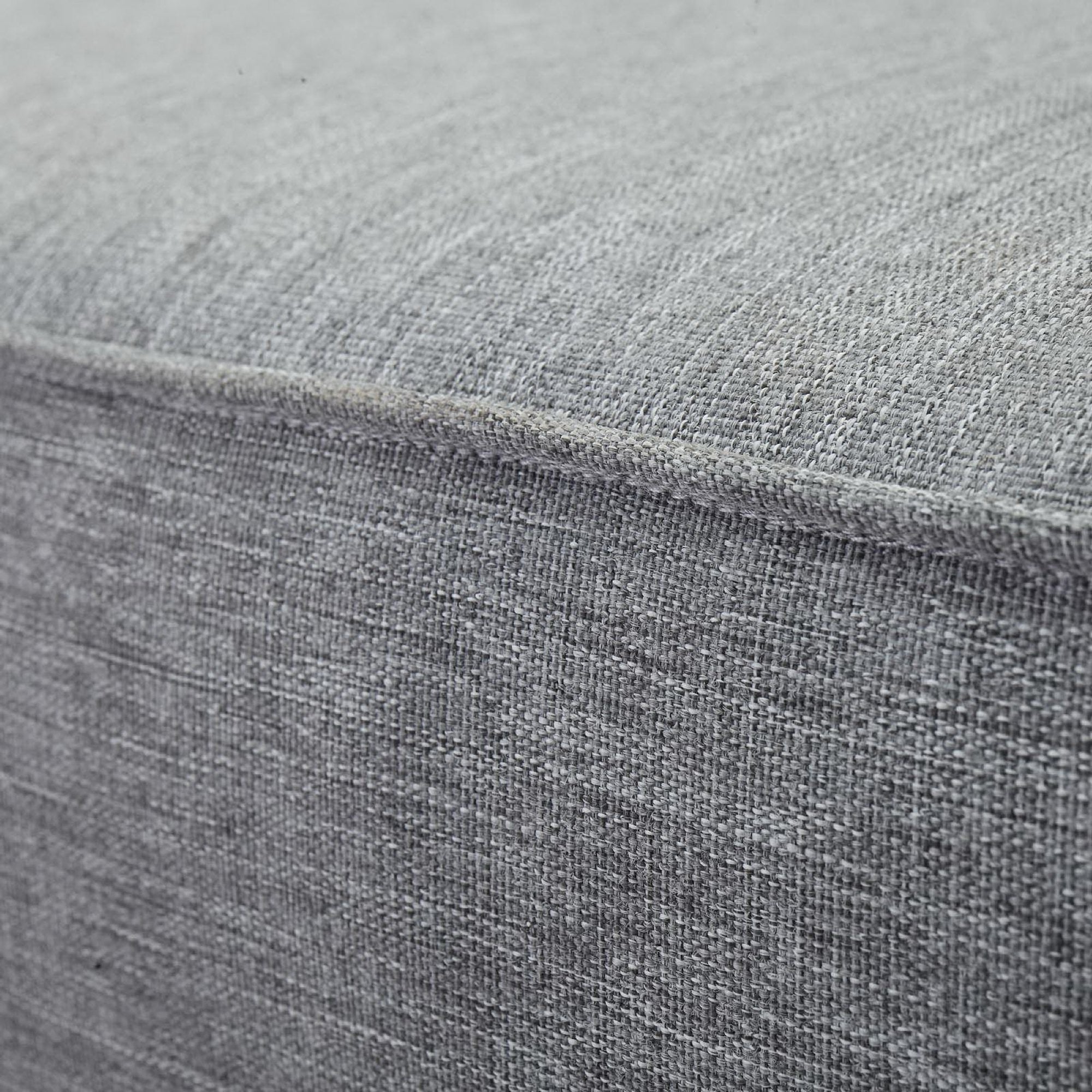 Marina Outdoor Patio Teak Right-Facing Sofa, Natural Gray