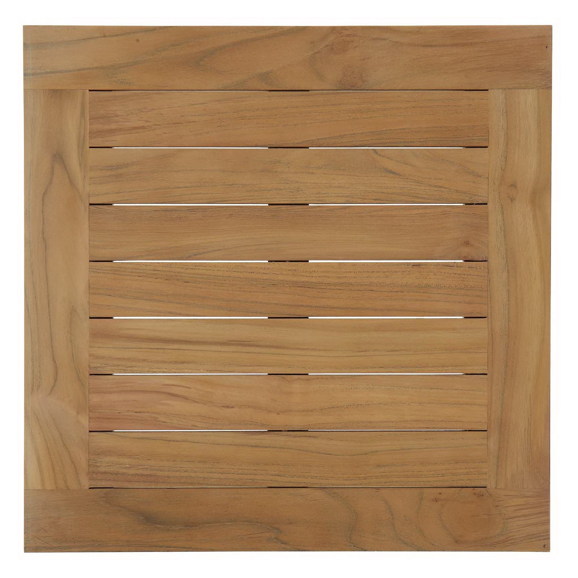 Marina Outdoor Patio Teak Side Table, Natural