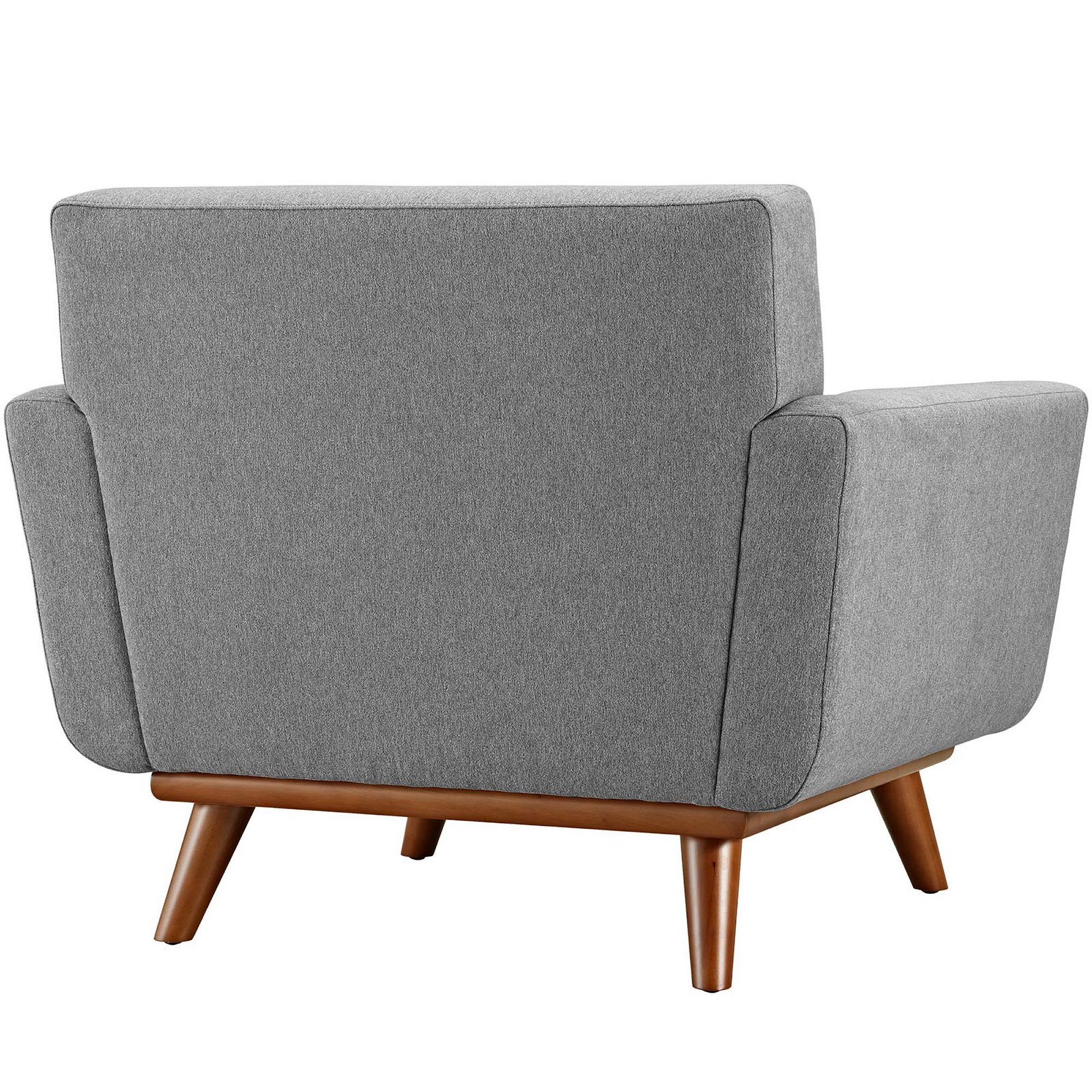 Engage Upholstered Fabric Armchair, Expectation Gray