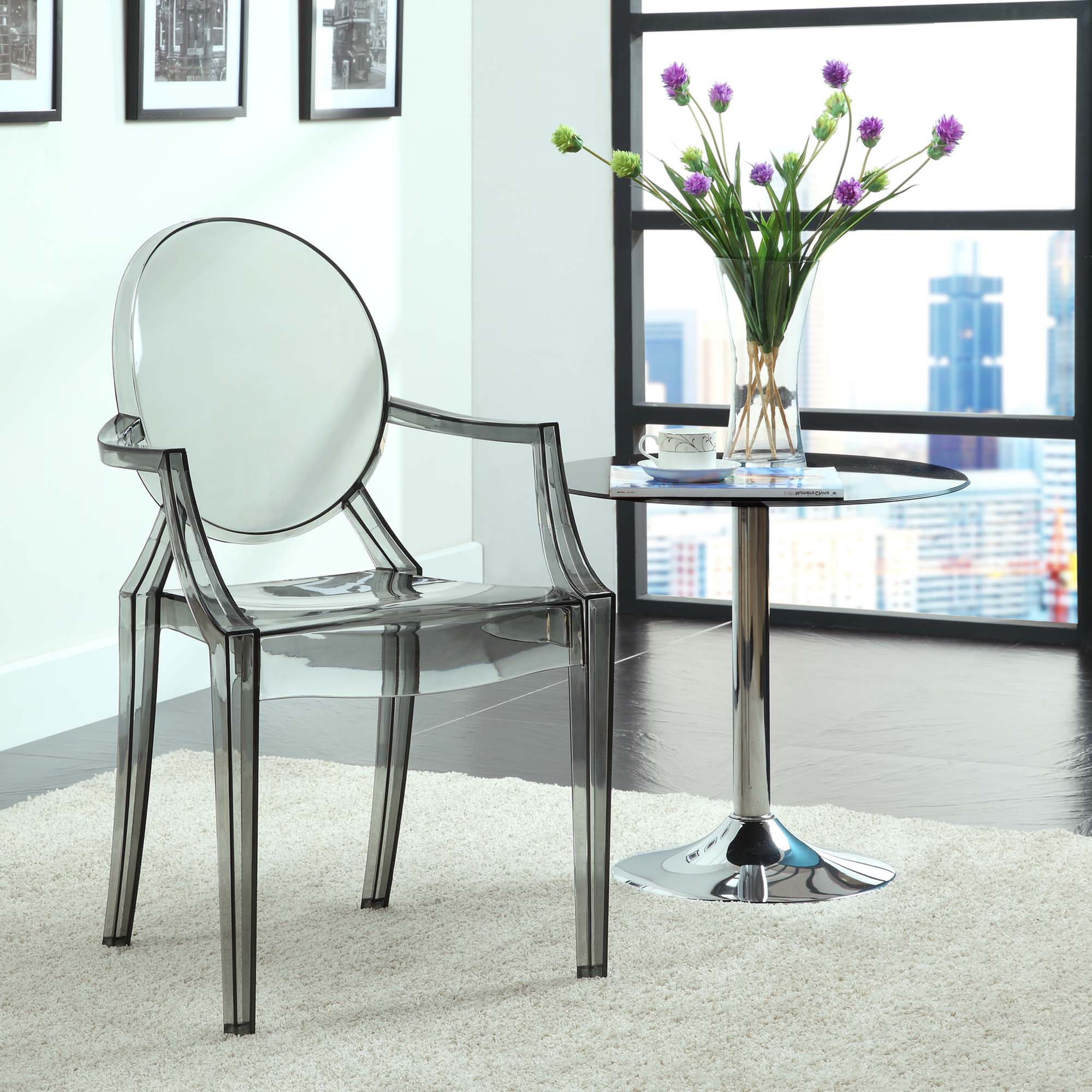 Casper Dining Armchair, Smoke