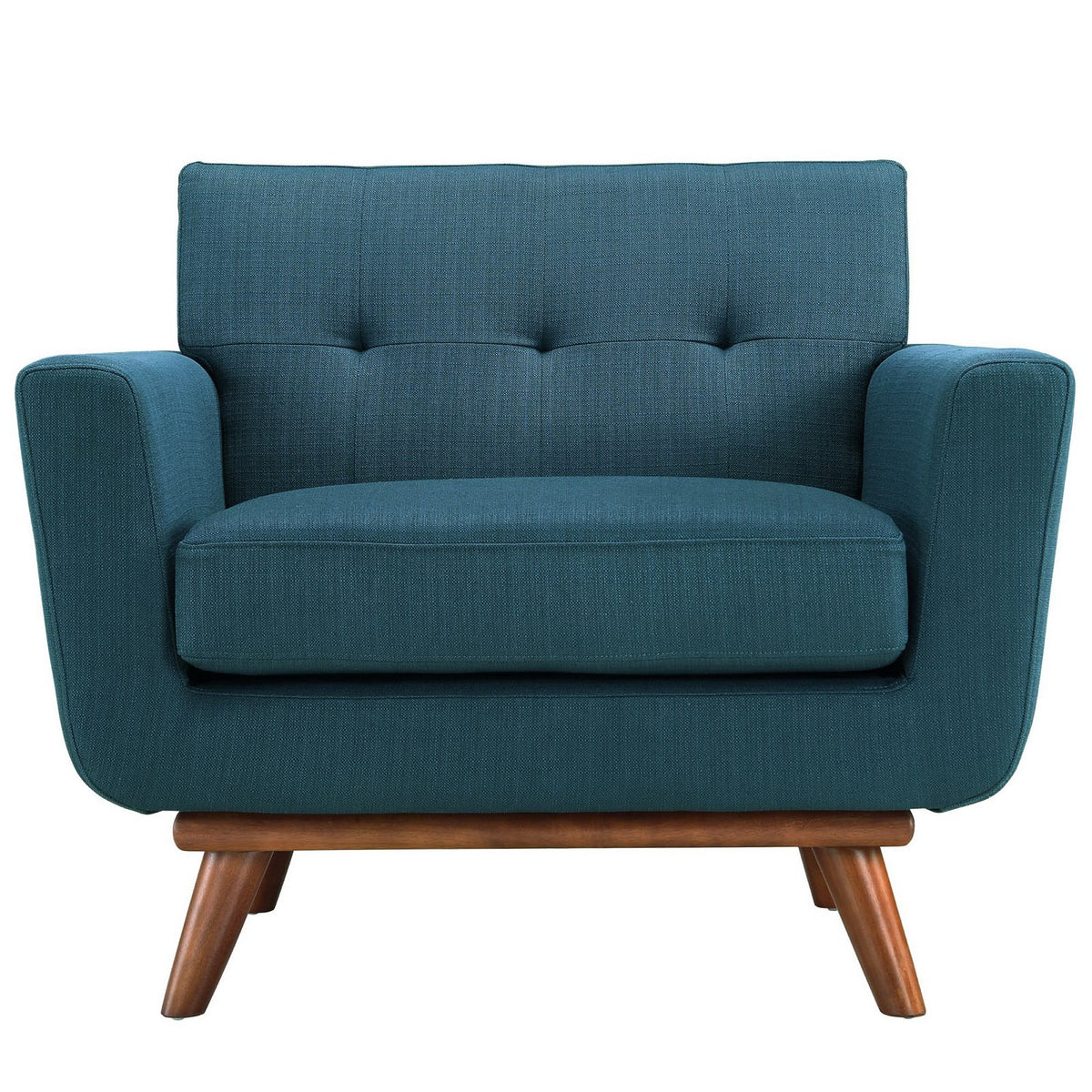 Engage Wood Armchair Set of 2, Azure