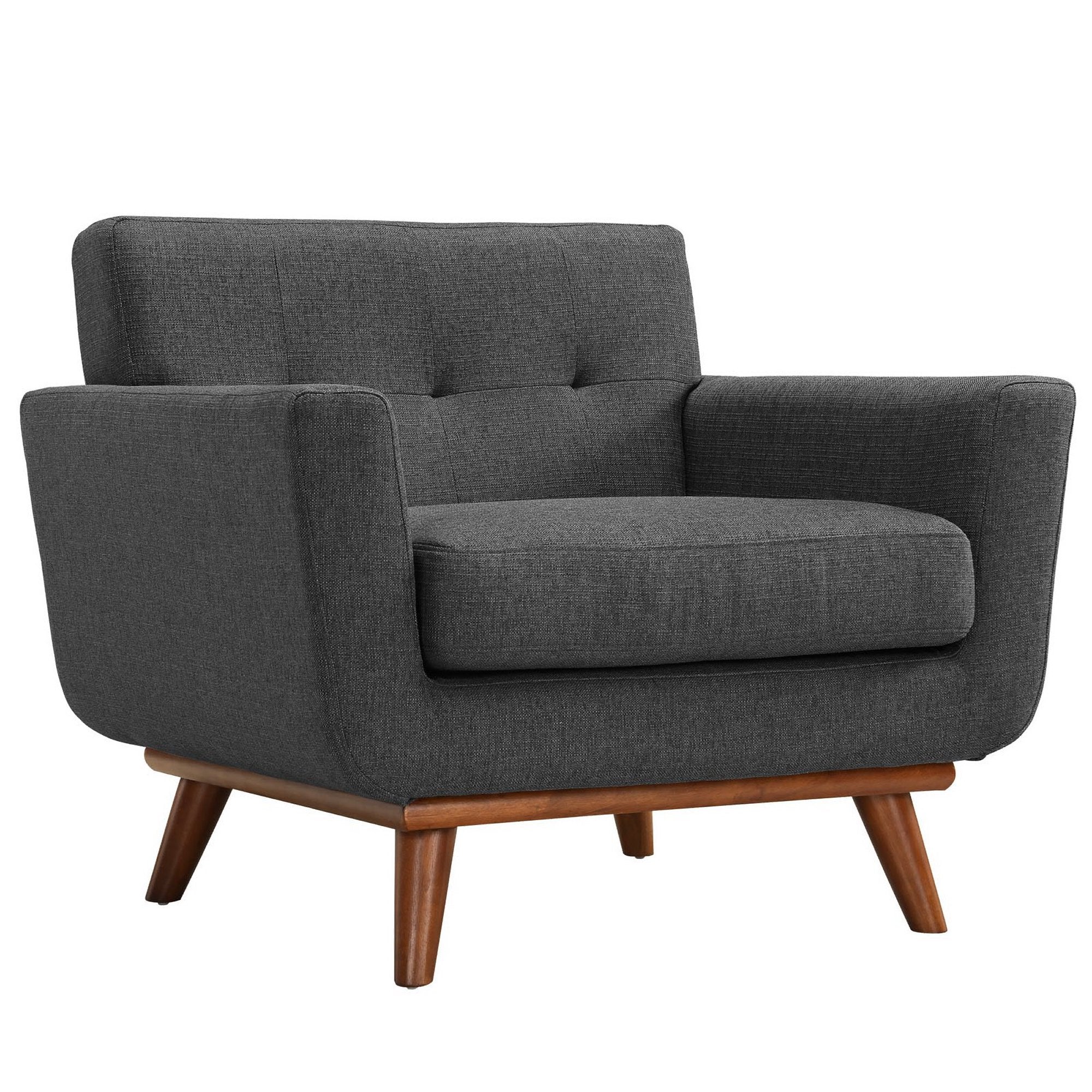 Engage Sofa Loveseat and Armchair Set of 3, Gray