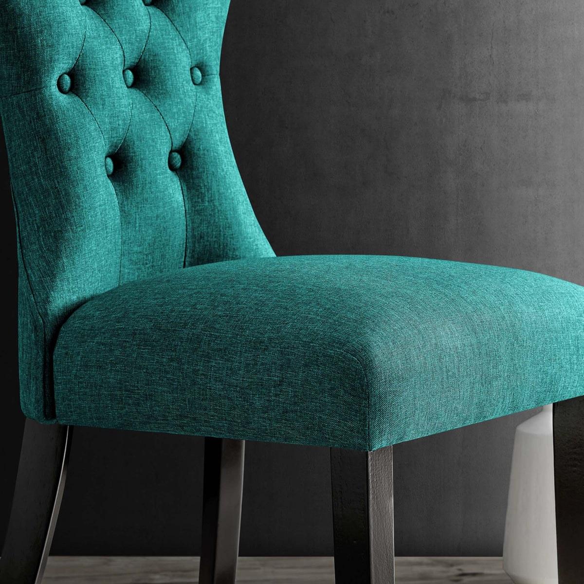 Silhouette Dining Side Chair, Teal