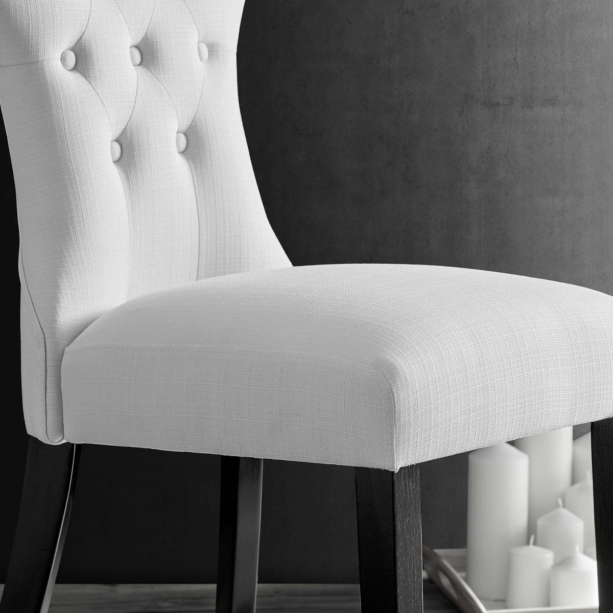 Silhouette Dining Side Chair, White