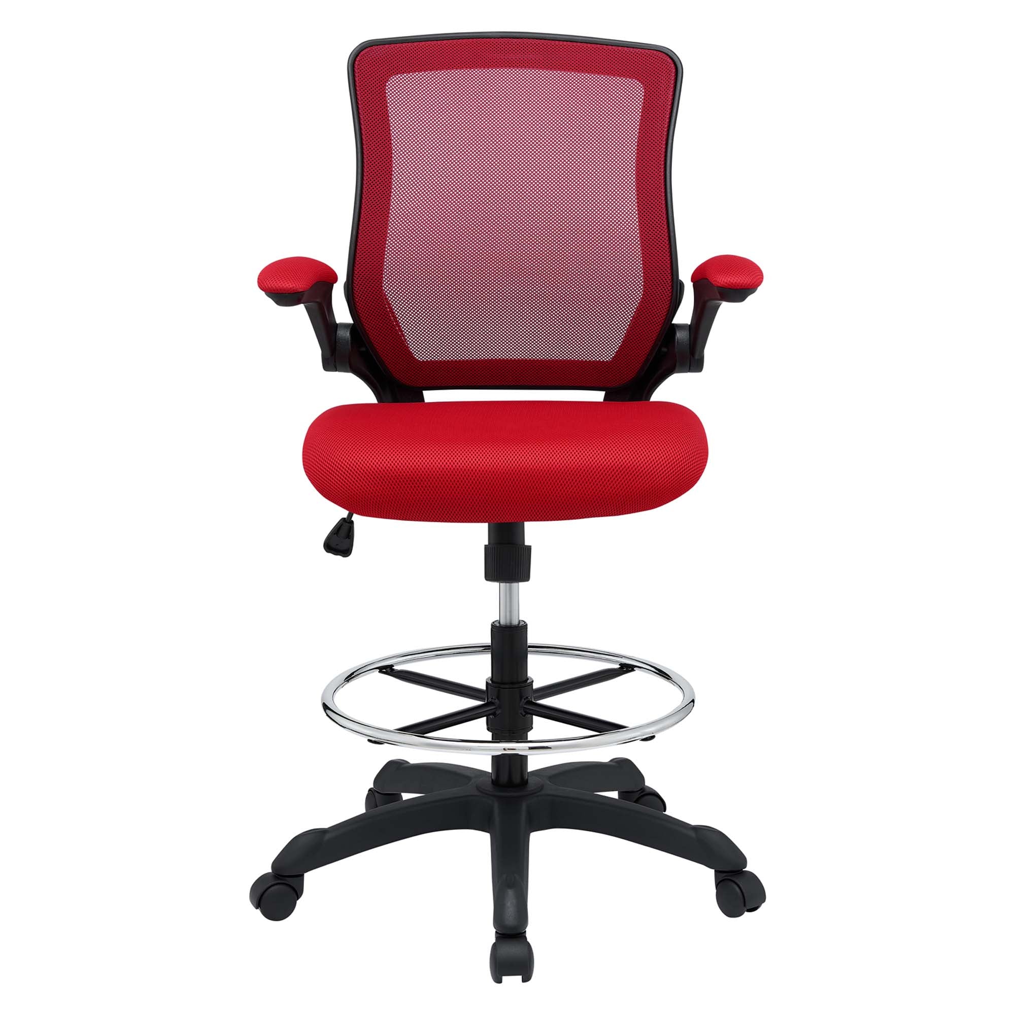 Veer Drafting Chair, Red