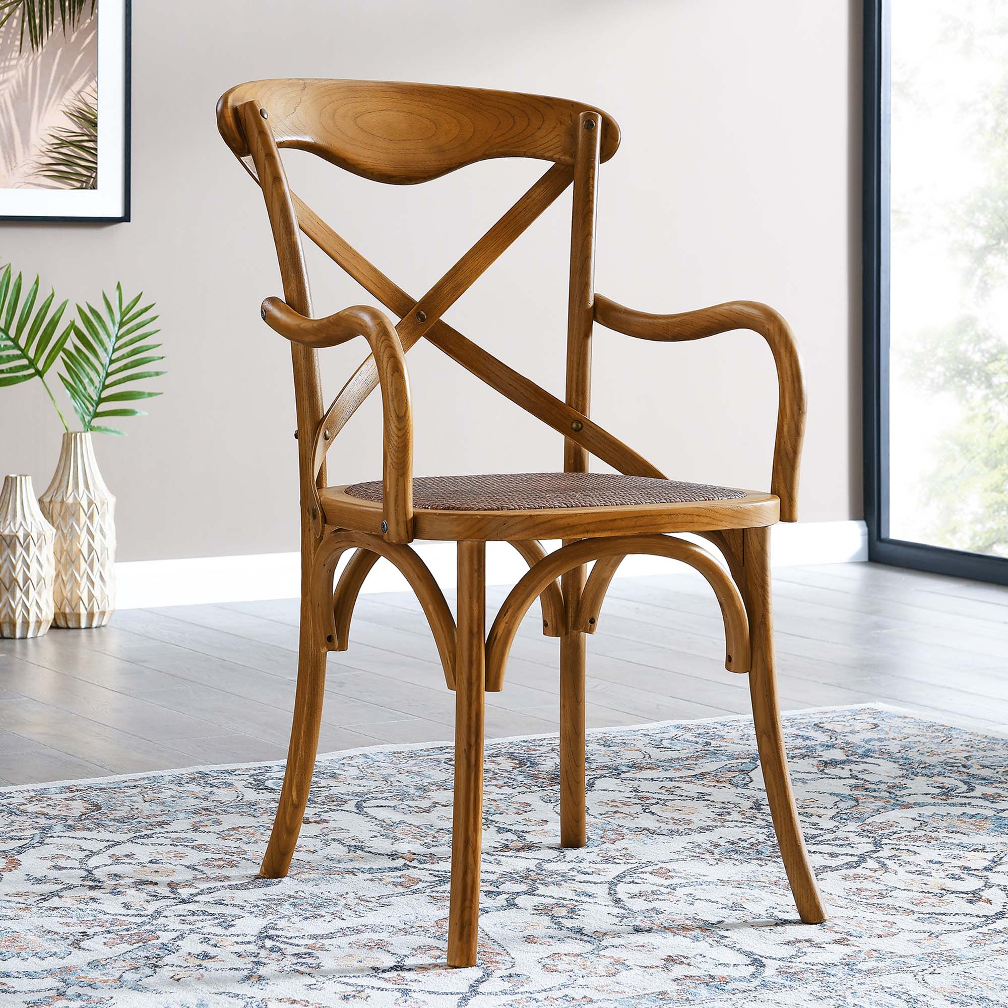 Gear Dining Armchair, Walnut
