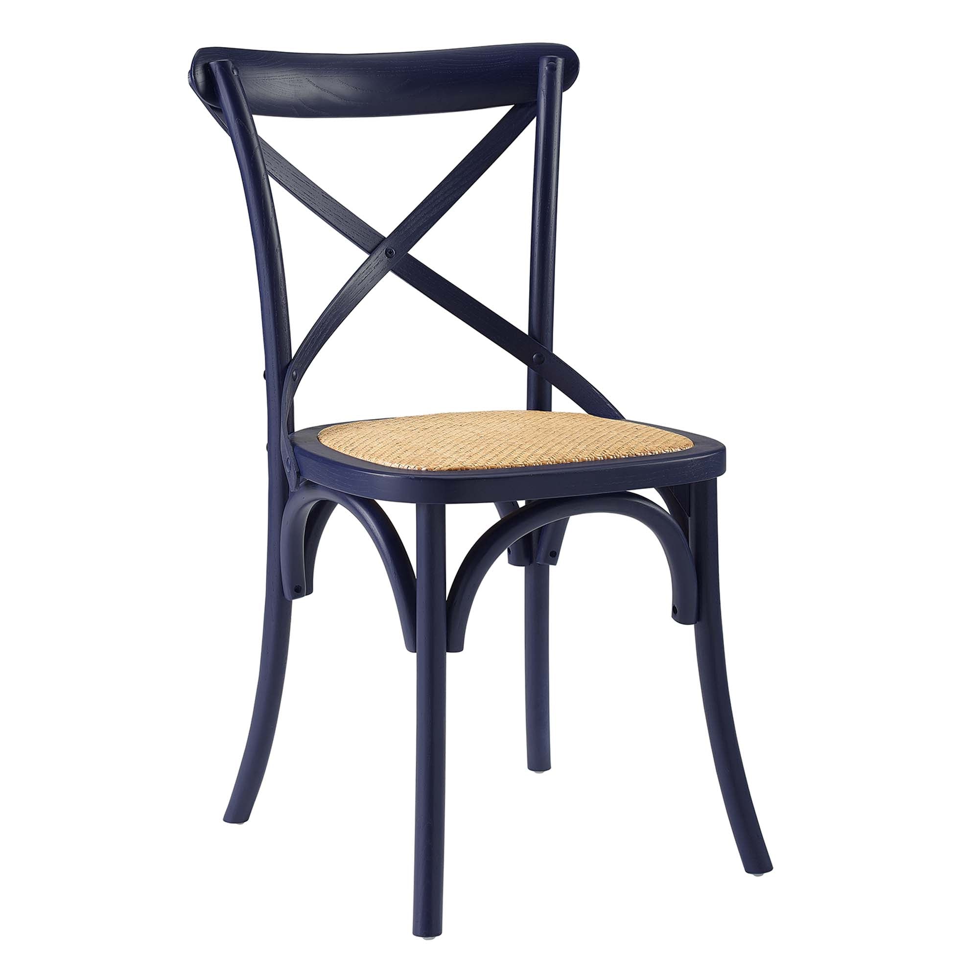 Gear Dining Side Chair, Midnight Blue