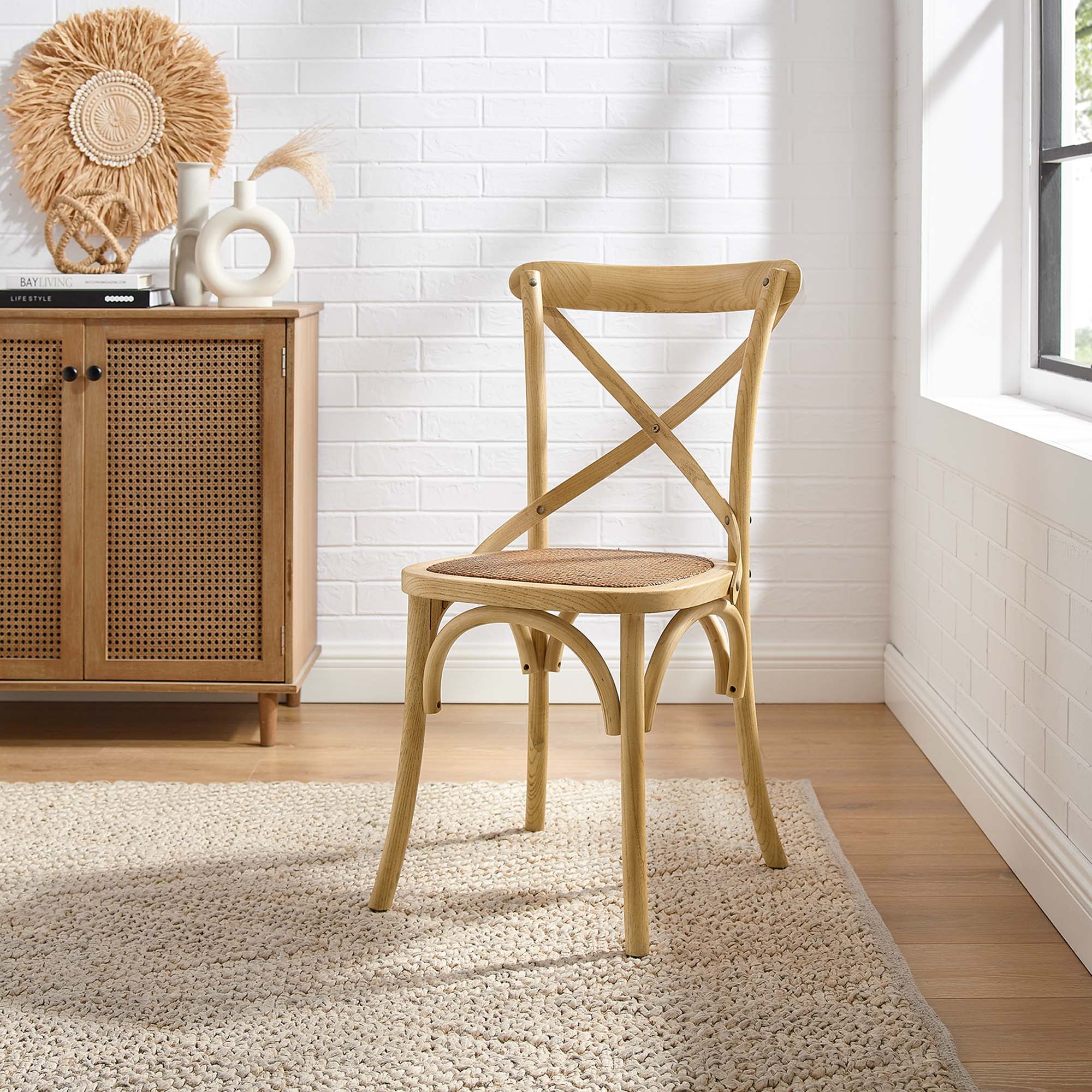 Gear Dining Side Chair, Natural