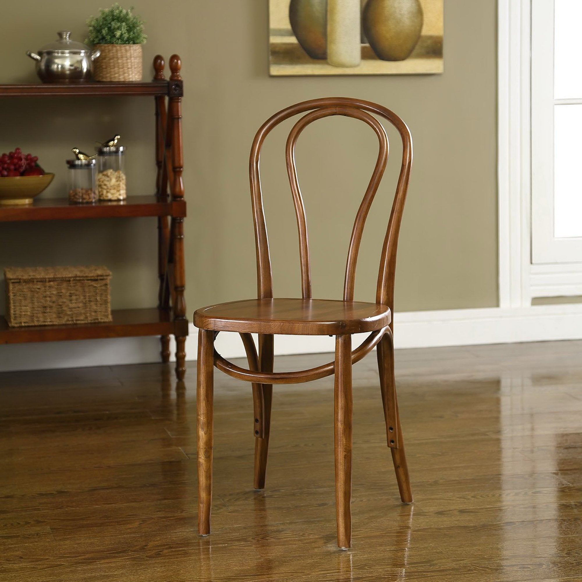 Eon Dining Side Chair, Walnut