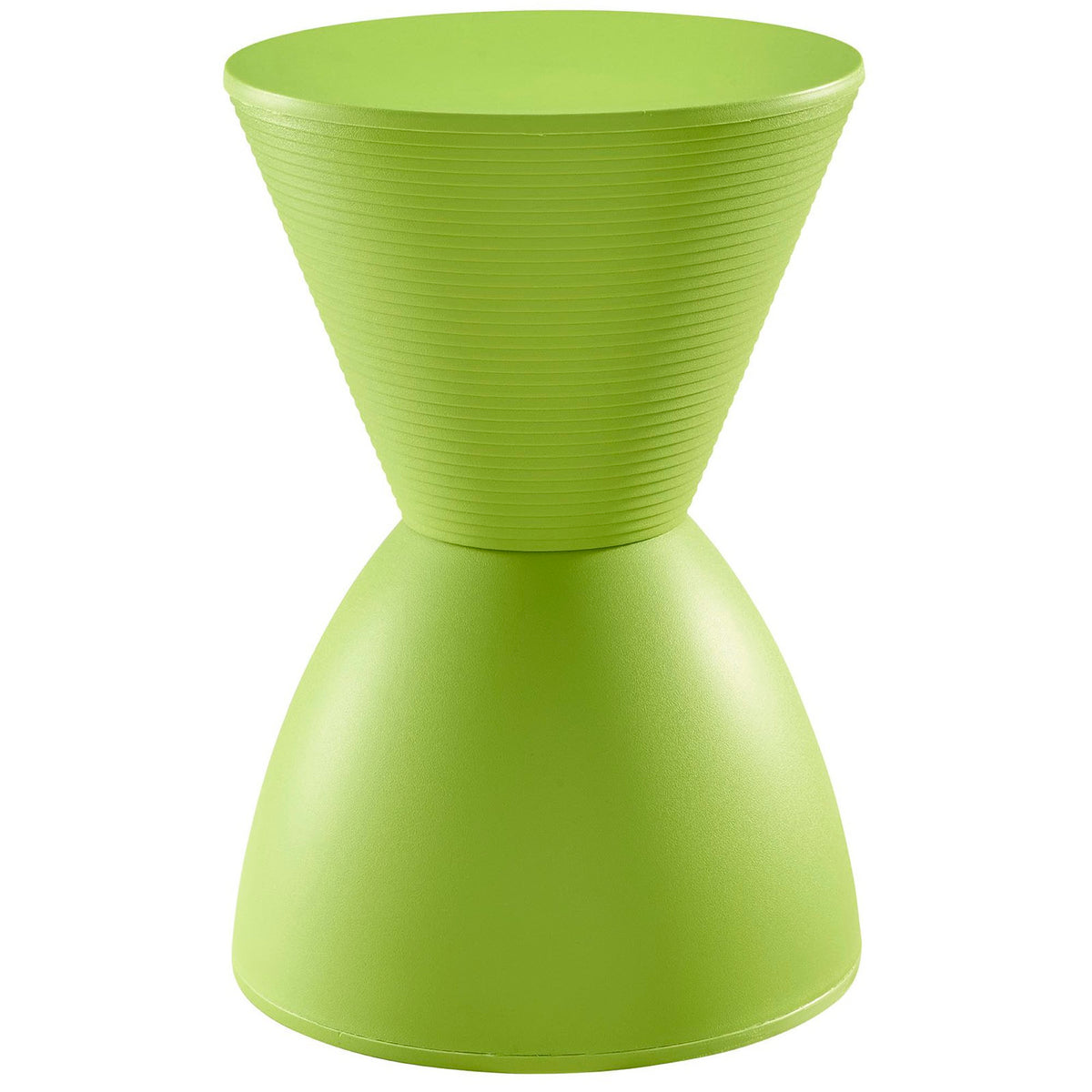 Haste Backless Stool, Green