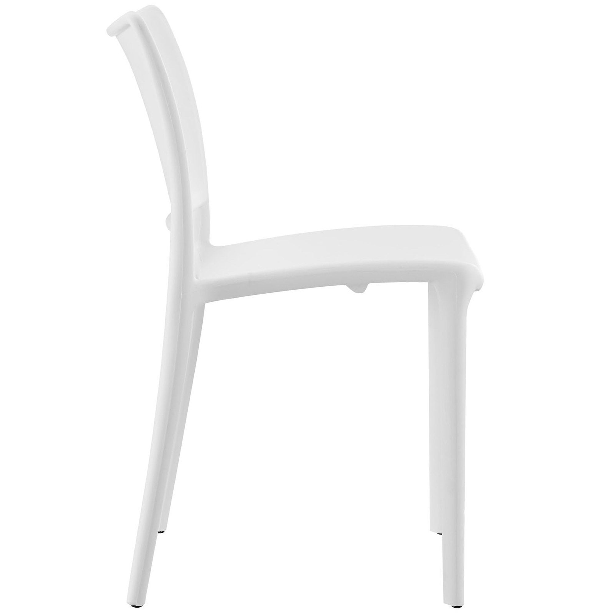 Hipster Dining Side Chair, White